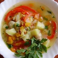 Рецепт Супа из чечевицы с копченостями