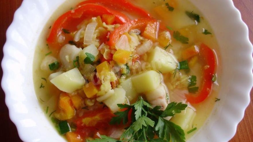 Рецепт супа из чечевицы с копченостями