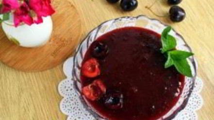 Рецепт супа из черешни с мороженым