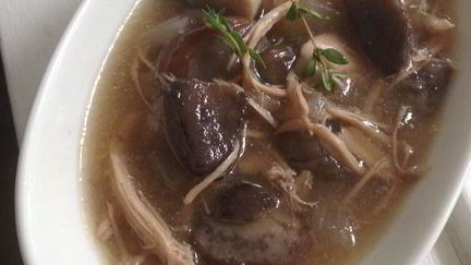 Рецепт Супа из лесных грибов по-итальянски