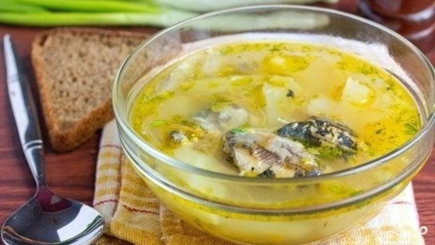 Рецепт супа из сардины