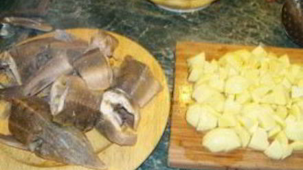 Рецепт супа из стерляди