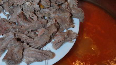 Рецепт густого супа харчо с айвой