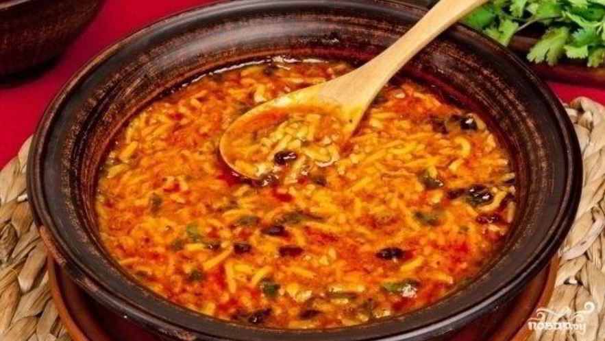 Рецепт харчо без мяса
