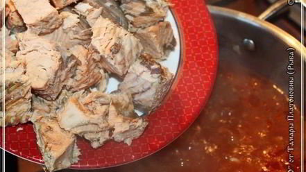 Рецепт харчо из рыбы по принципу сулаквелидзе