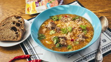 Рецепт харчо по-грузински со сливами