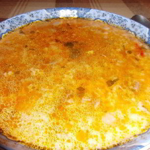 Рецепт Харчо с бараниной и чили