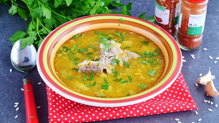 Рецепт харчо с рисом и картофелем классический