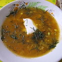 Рецепт Харчо вегетарианский