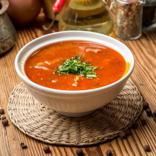 Рецепт Куриного супа харчо с картошкой и рисом