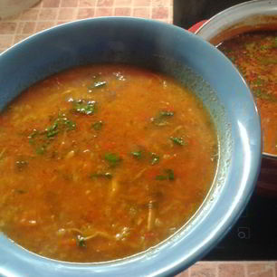 Рецепт Куриного супа Харчо
