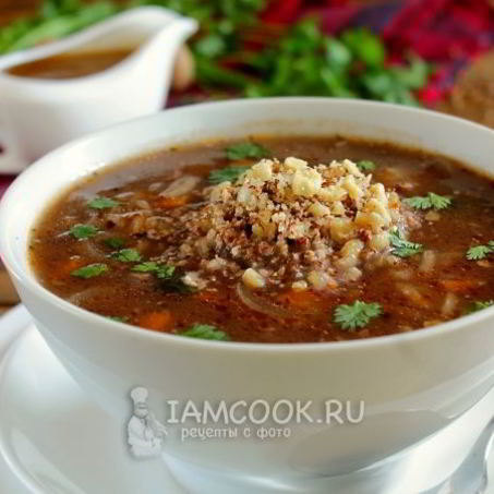 Рецепт Постного супа харчо