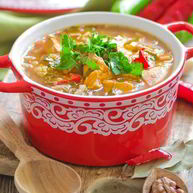 Рецепт Пряного супа харчо с курицей