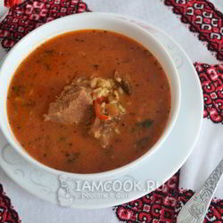 Рецепт Супа Харчо из баранины