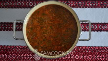 Рецепт супа харчо из баранины
