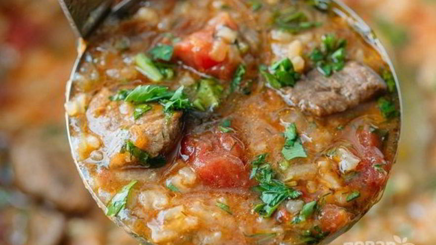 Рецепт супа харчо из говядины