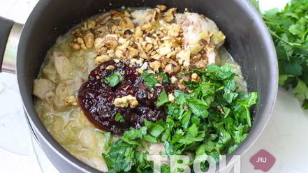 Рецепт супа харчо из курицы