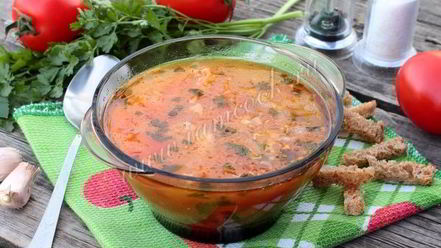 Рецепт супа харчо из свинины