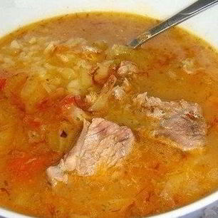 Рецепт Супа Харчо по-грузински с грецкими орехами