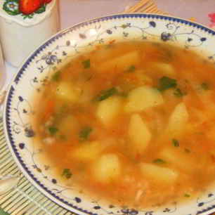 Рецепт Супа Харчо постный