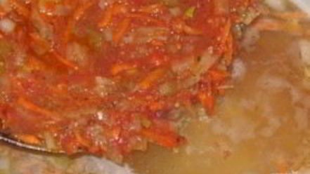 Рецепт супа харчо постный