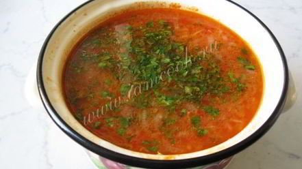 Рецепт супа харчо с индейкой