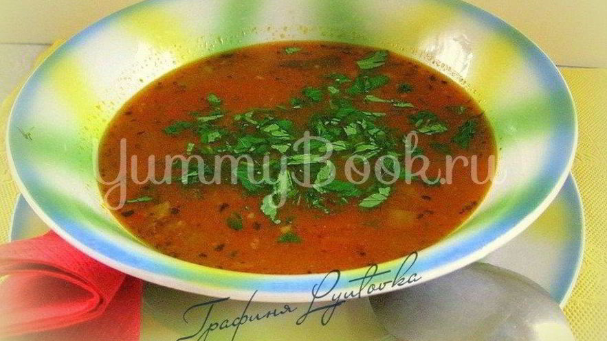 Рецепт супа харчо с рисом