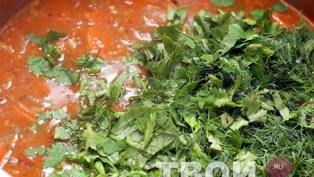 Рецепт супа харчо с соусом ткемали