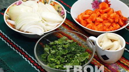 Рецепт супа харчо с соусом ткемали