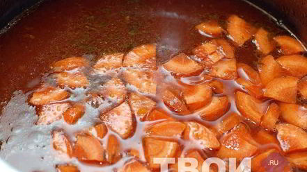 Рецепт супа харчо с соусом ткемали