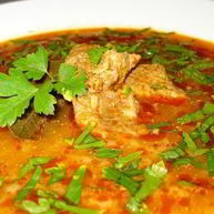 Рецепт Супа харчо с томатной пастой