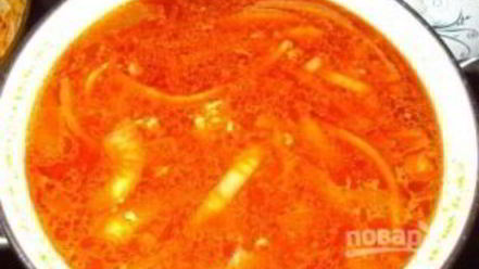 Рецепт супа харчо с томатной пастой