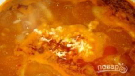 Рецепт супа харчо с томатной пастой