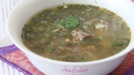 Рецепт зеленого харчо