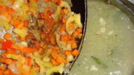 Рецепт супа куриного со стручковой фасолью