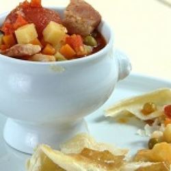 Рецепт Супа под крышкой из теста