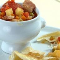 Рецепт Супа под крышкой из теста