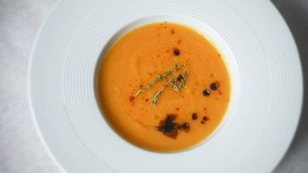 Рецепт бархатного супа-пюре из тыквы