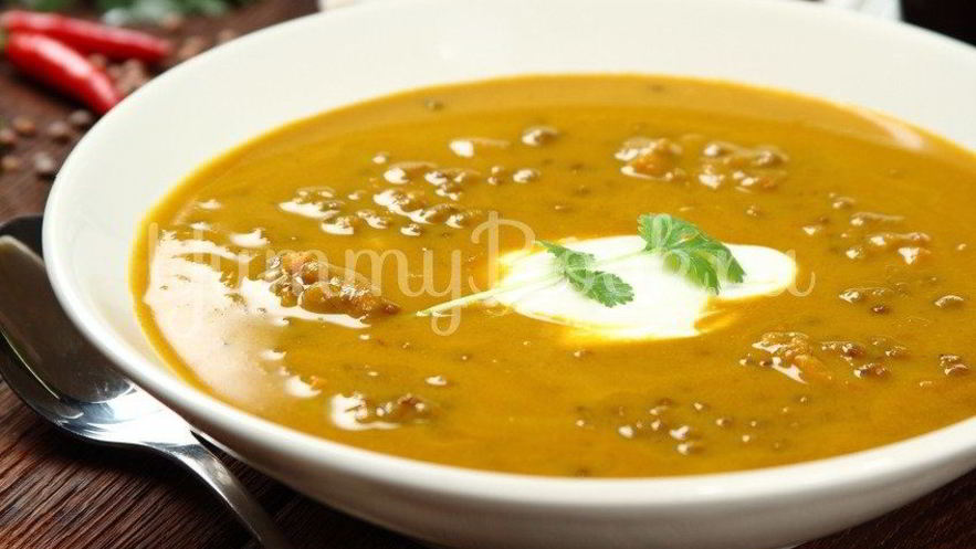 Рецепт чечевичного супа-пюре