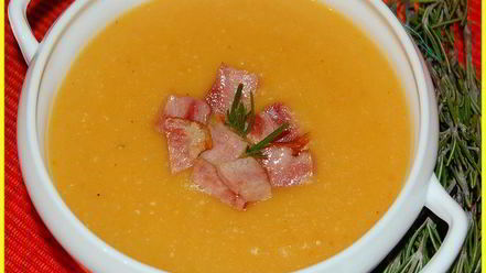 Рецепт горохова-тыквенного суп-пюре