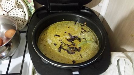 Рецепт горохового супа пюре в мультиварке с базиликом и без мяса