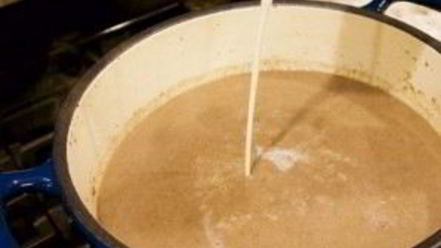 Рецепт грибного супа-пюре на сливках