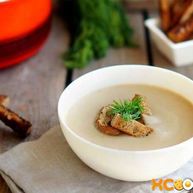Рецепт Грибного супа-пюре со сливками