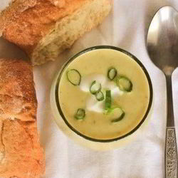 Рецепт Картофельно-кабачкового суп-пюре