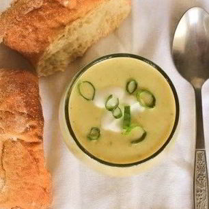 Рецепт Картофельно-кабачкового суп-пюре