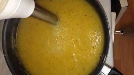 Рецепт овощного супа-пюре со сливками