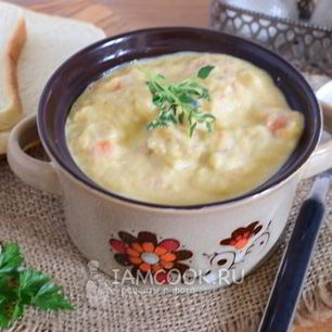 Рецепт Сливочного супа-пюре из корневого сельдерея