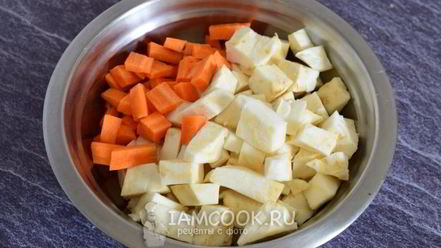 Рецепт сливочного супа-пюре из корневого сельдерея