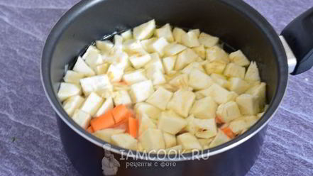 Рецепт сливочного супа-пюре из корневого сельдерея