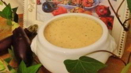 Рецепт супа-пюре из баклажана